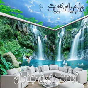 تركيب ورق جدران - صباغ ورق جدران - صباغ الكويت 97708083 - ورق الجدران - اصباغ وورق جدران - ورق حائط - ورقة جدران - ورق الحائط - بديل الرخام 4 تركيب ورق جدران