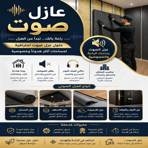 عازل صوت - عزل صوت - بالكويت📞69039097 - عوازل صوت - عازل الصوت - عزل الصوت - تركيب عازل صوت - عازل صوت الكويت - تركيب عوازل صوت - عوازل الصوت 1 عازل صوت - عزل صوت - بالكويت📞69039097 - عوازل صوت - عازل الصوت - عزل الصوت - تركيب عازل صوت - عازل صوت الكويت - تركيب عوازل صوت - عوازل الصوت